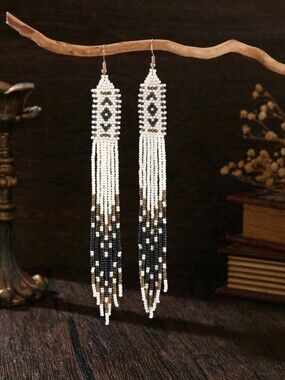 Unique Handmade Beaded Earrings